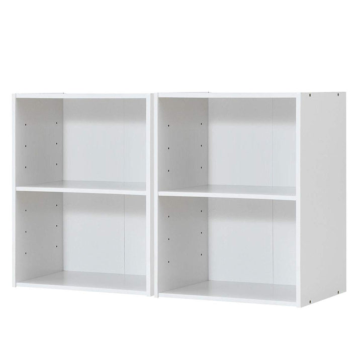 Giantex Bookshelf and Bookcase 2-layer Storage Shelf