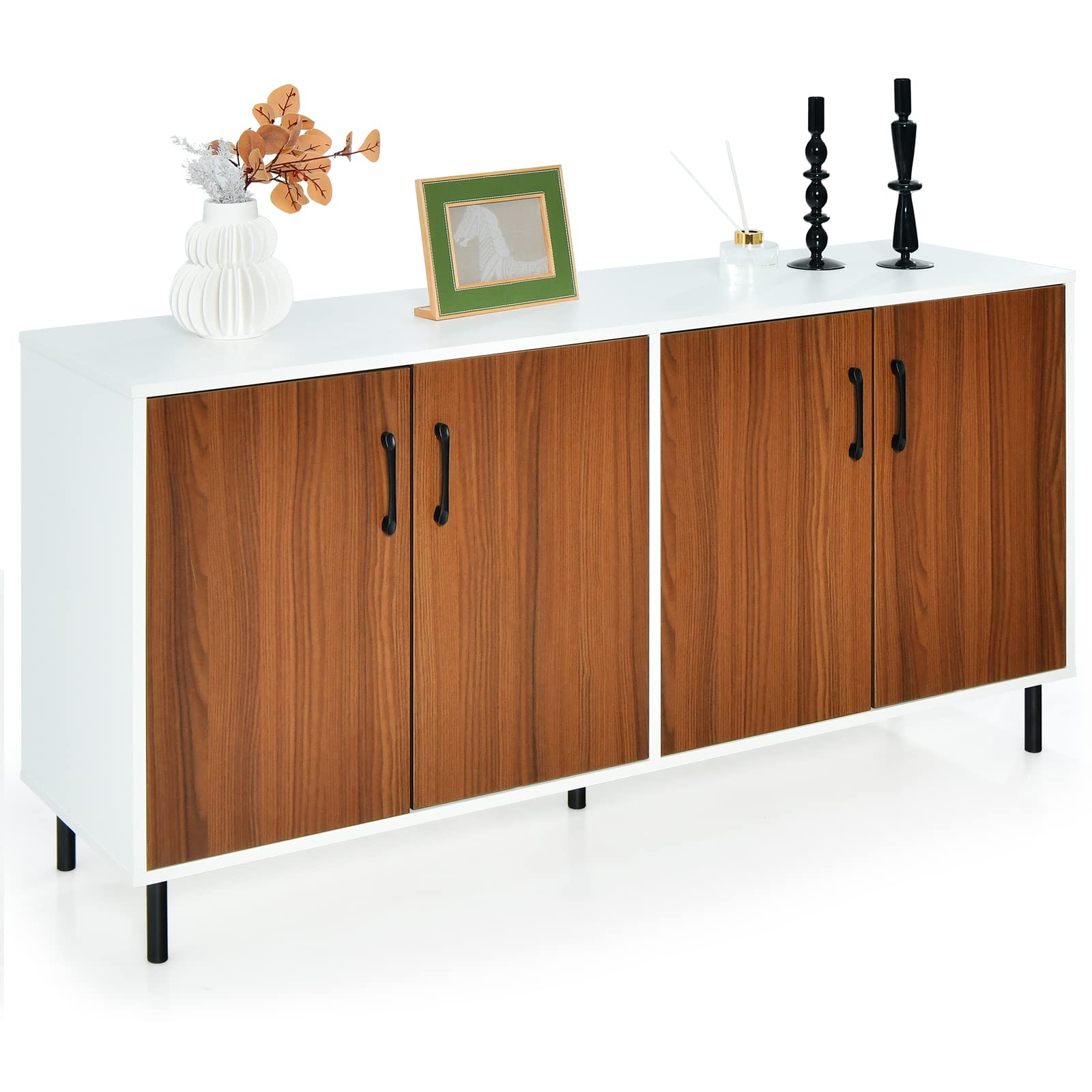 Giantex 4-Door Large Buffet Sideboard