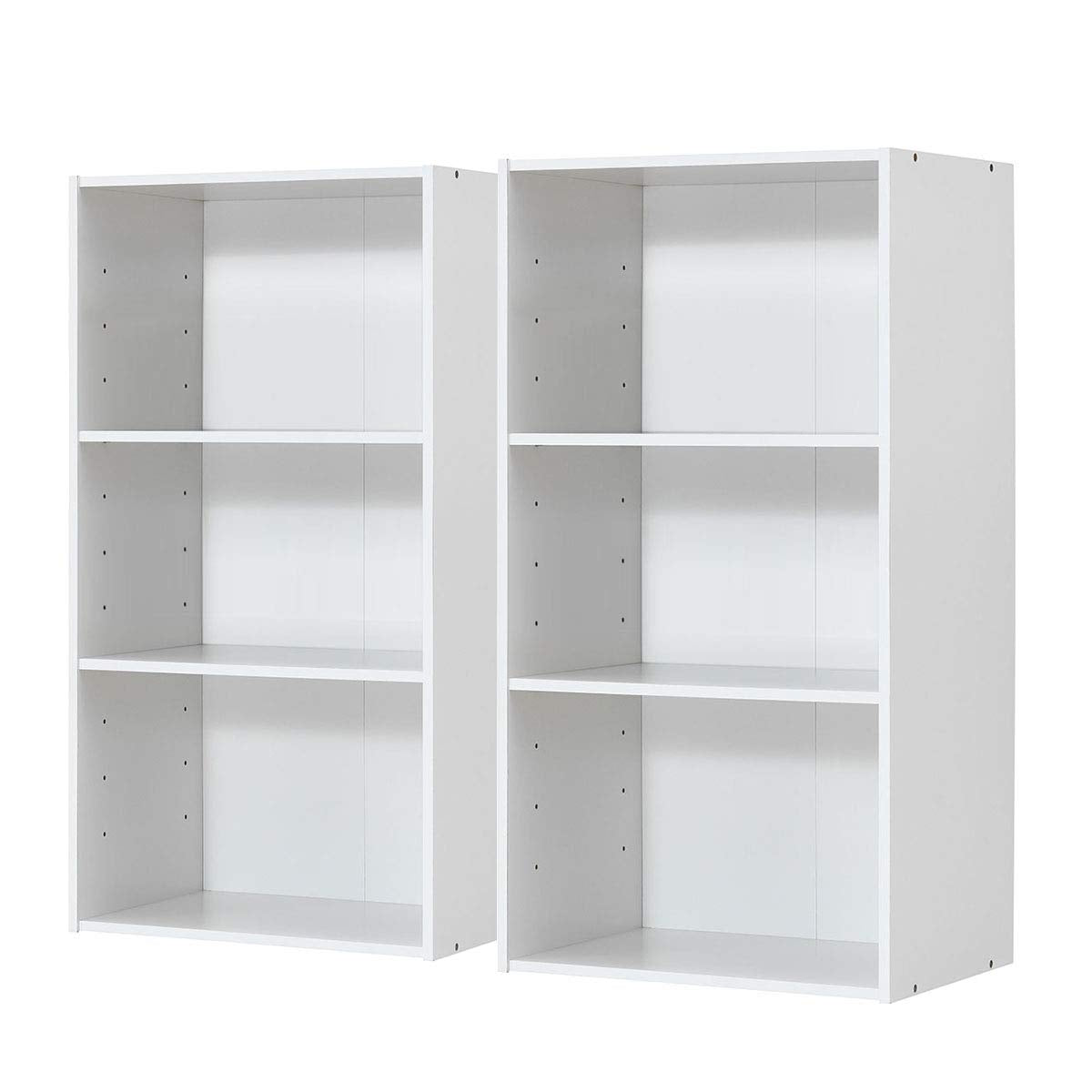 3 Shelf Bookcase Book Shelves Open Storage Cabinet