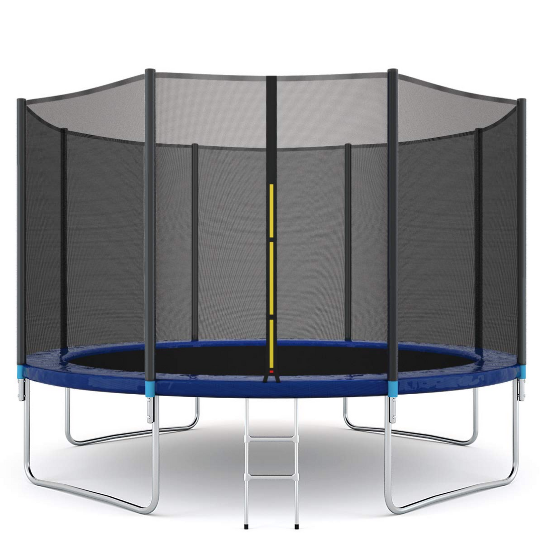 ASTM Approved 8 10 12 14 15 16Ft Trampoline for Adults Kids