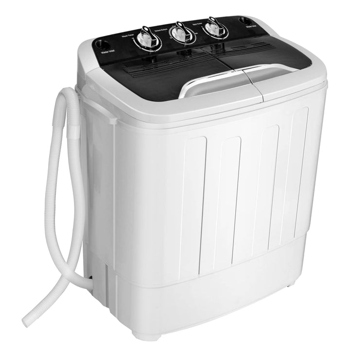 Giantex Portable Washing Machine, 13lbs Mini Twin Tub