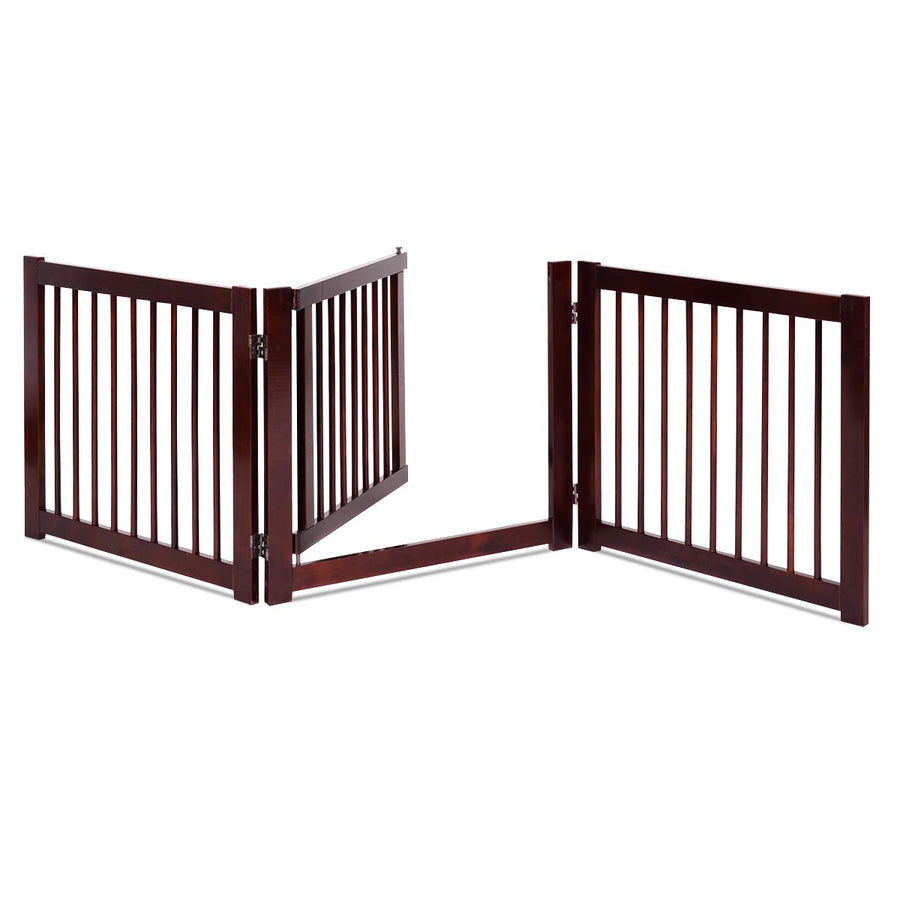 24 inch Configurable Dog Gate with Door – Giantexus