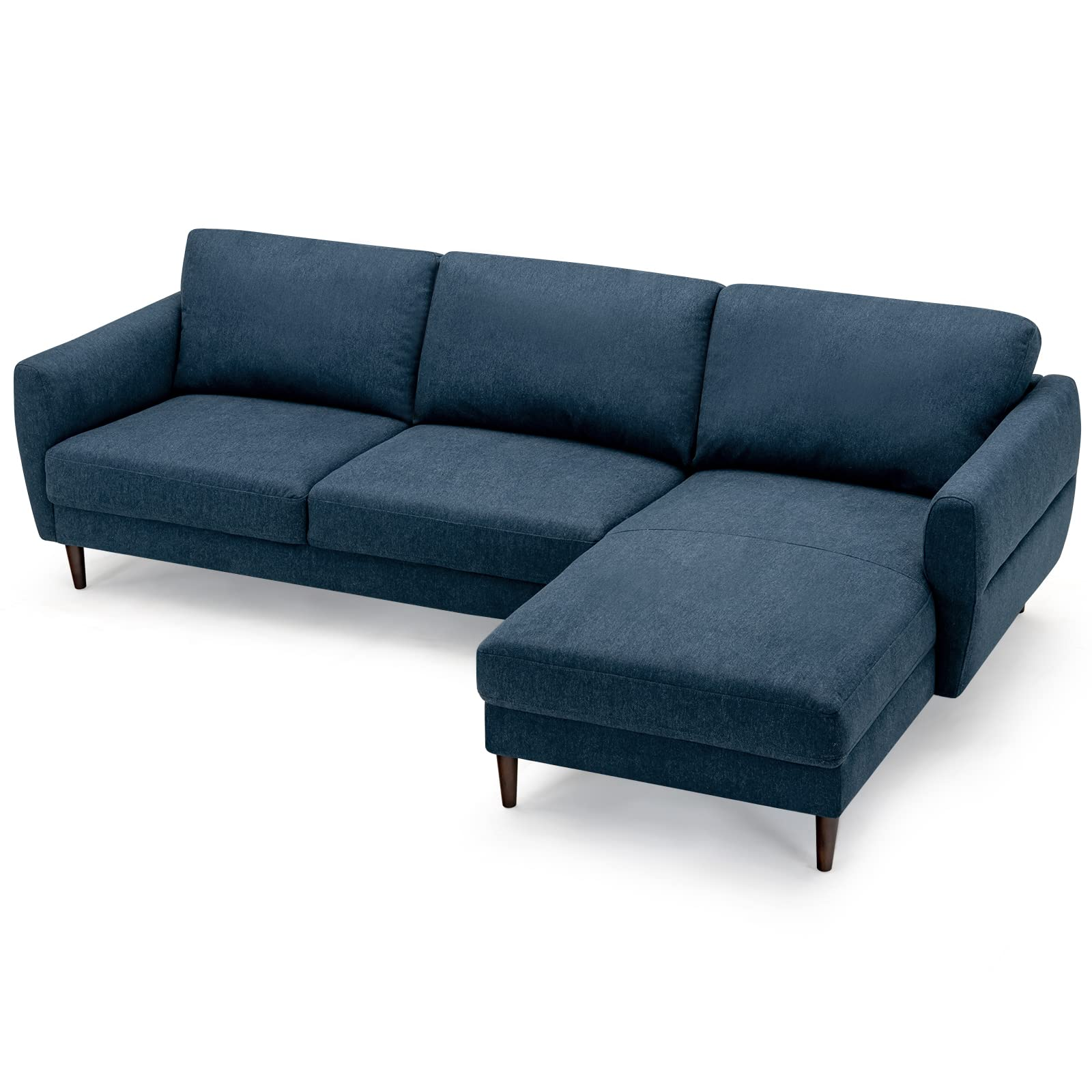 Giantex Sectional Sofa Couch Set, 3-Seat Sofa