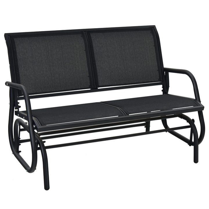 Giantex Swing Glider Chair 48 Inch with Spacious Space