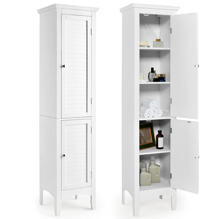 Giantex Bathroom Tall Storage Cabinet