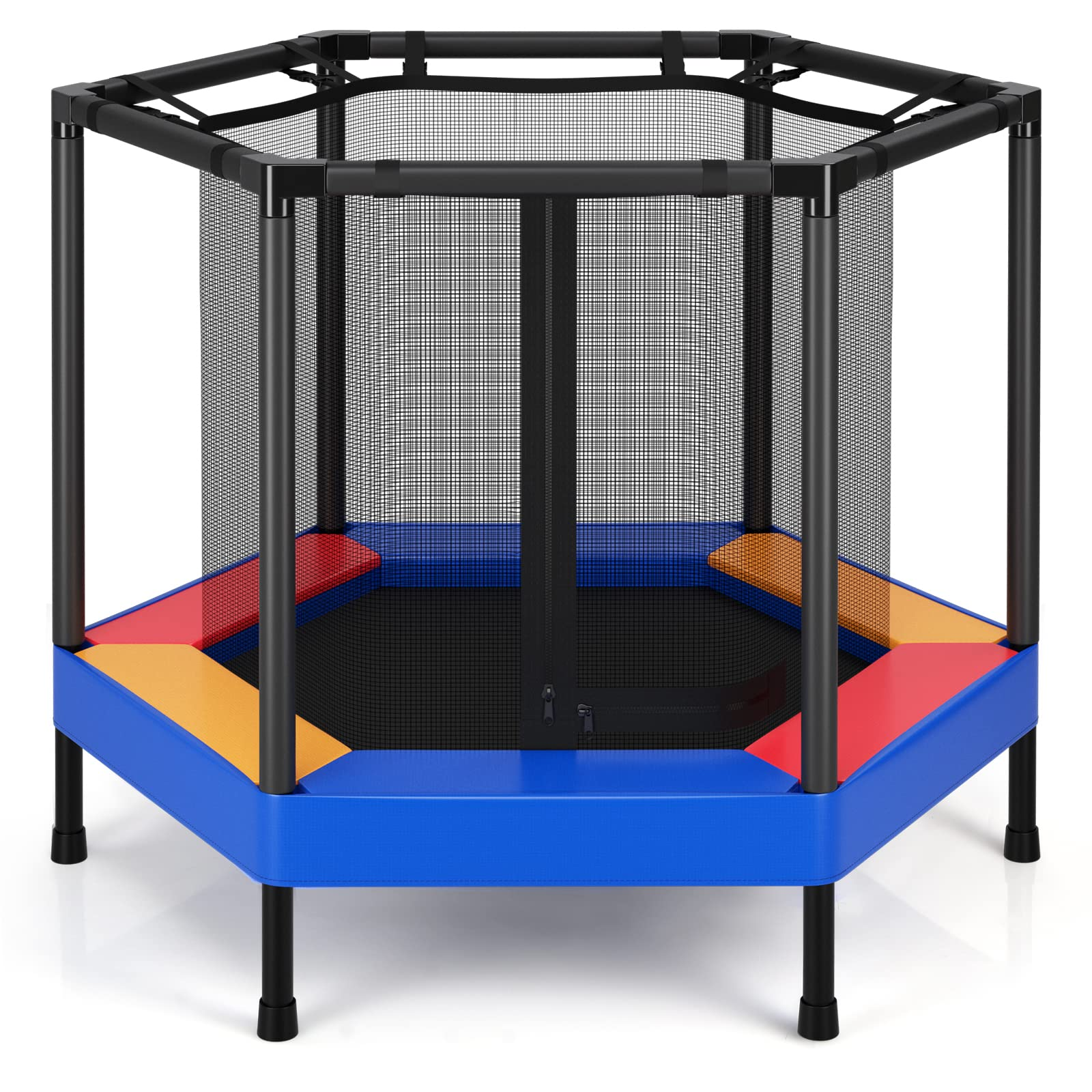 Outdoor Indoor Mini Recreational Round Trampoline -  Giantex