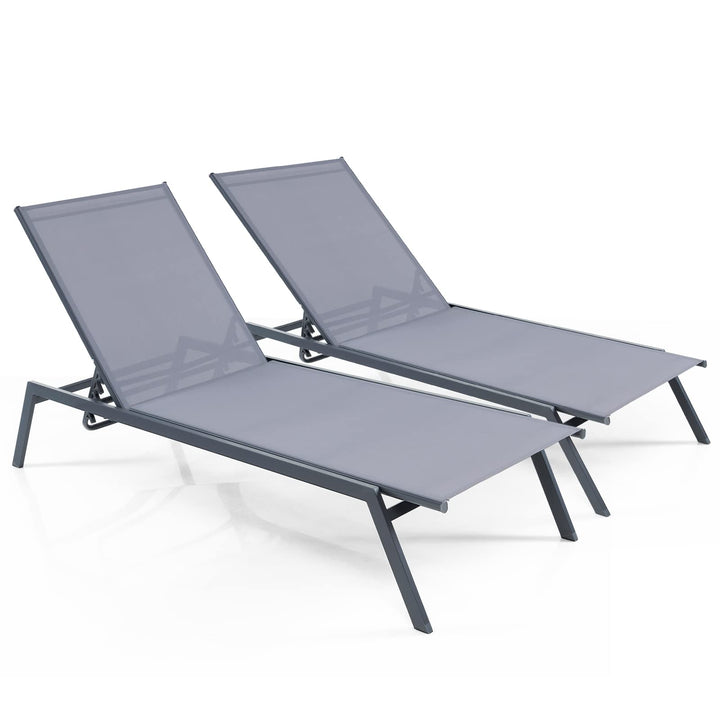 Giantex Patio Chaise Lounge Chair