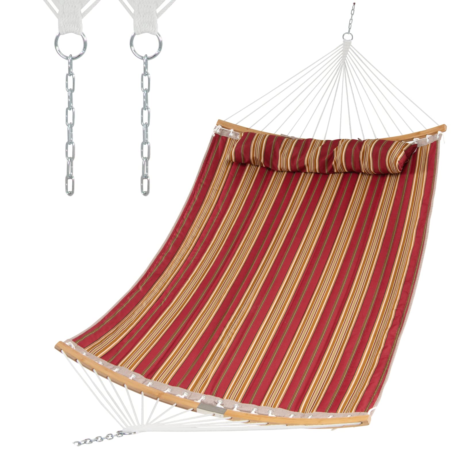 Giantex Hammock with Detachable Pillow Outdoor Hanging Chair (Hammock Stand Not Included)