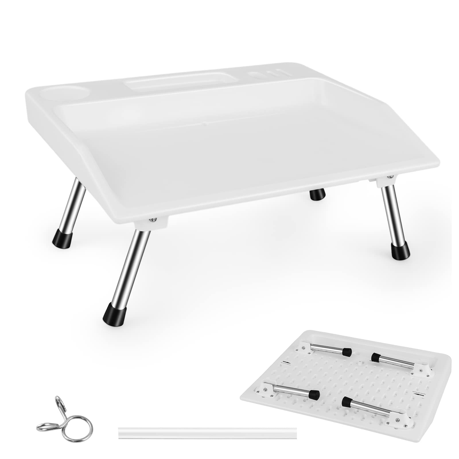 Giantex Small Folding Fish Cleaning Table with Knife Groove