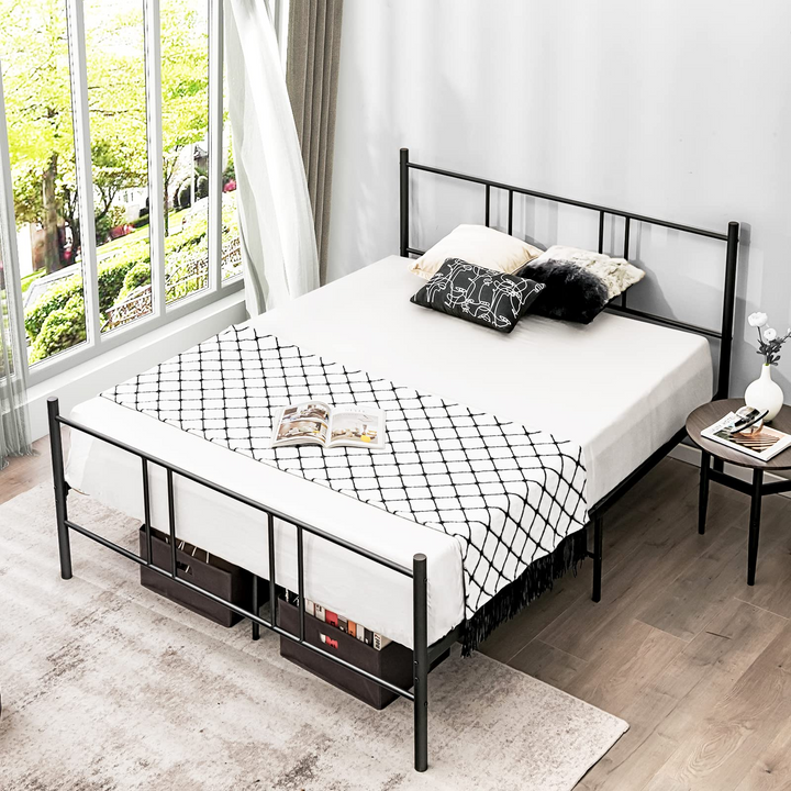 Giantex Full Size Platform Bed Frame
