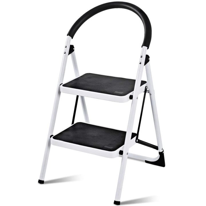 Giantex 2 Step Ladder Folding Step Stool Platform Home Kitchen Tool Multiuse Stepladder