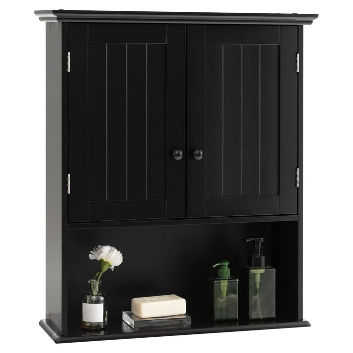 Giantex Bathroom Wall Mounted Cabinet - Storage Cabinet w/Adjustable Shelf