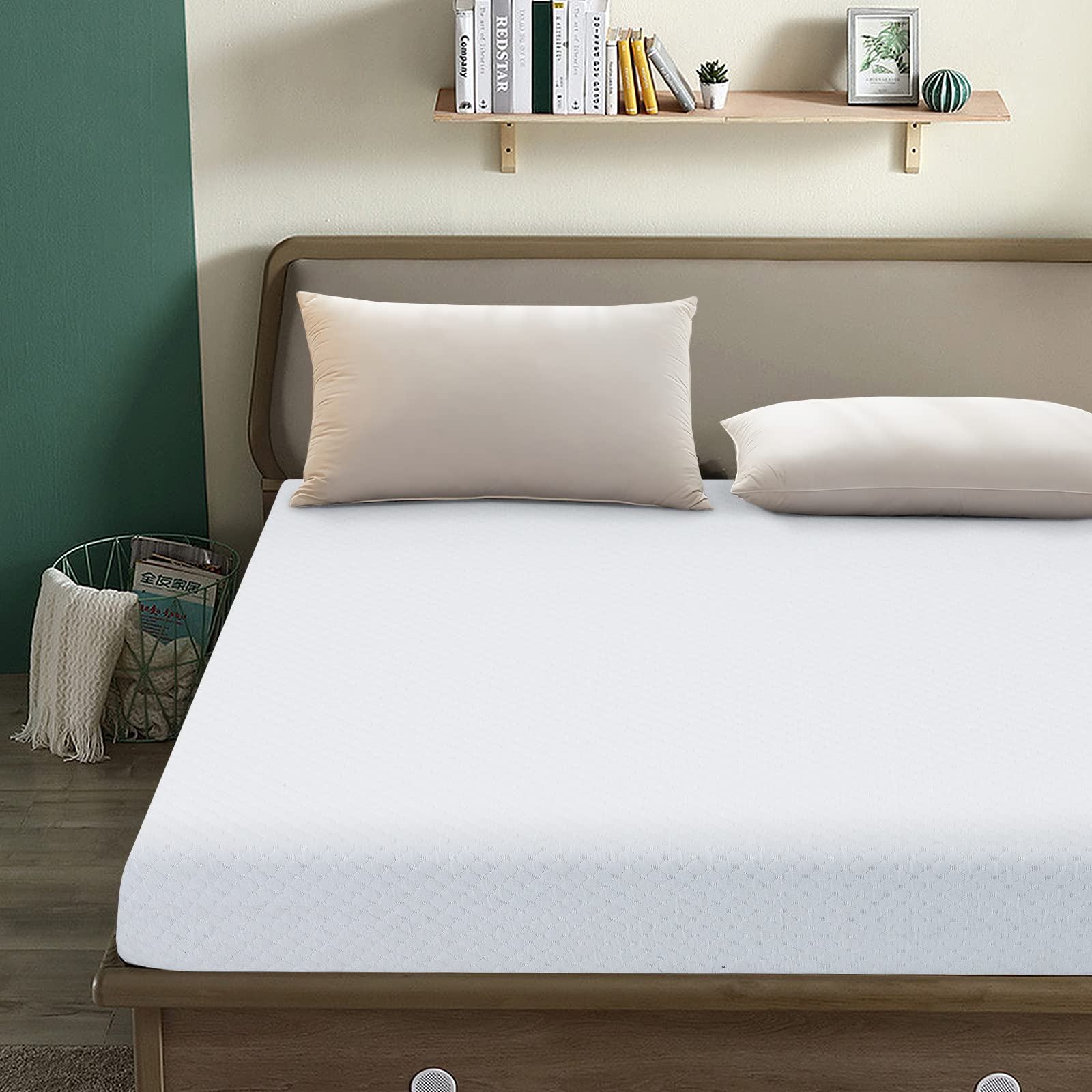 Giantex 10 Inch Mattress, Air Foam for Cool Sleep