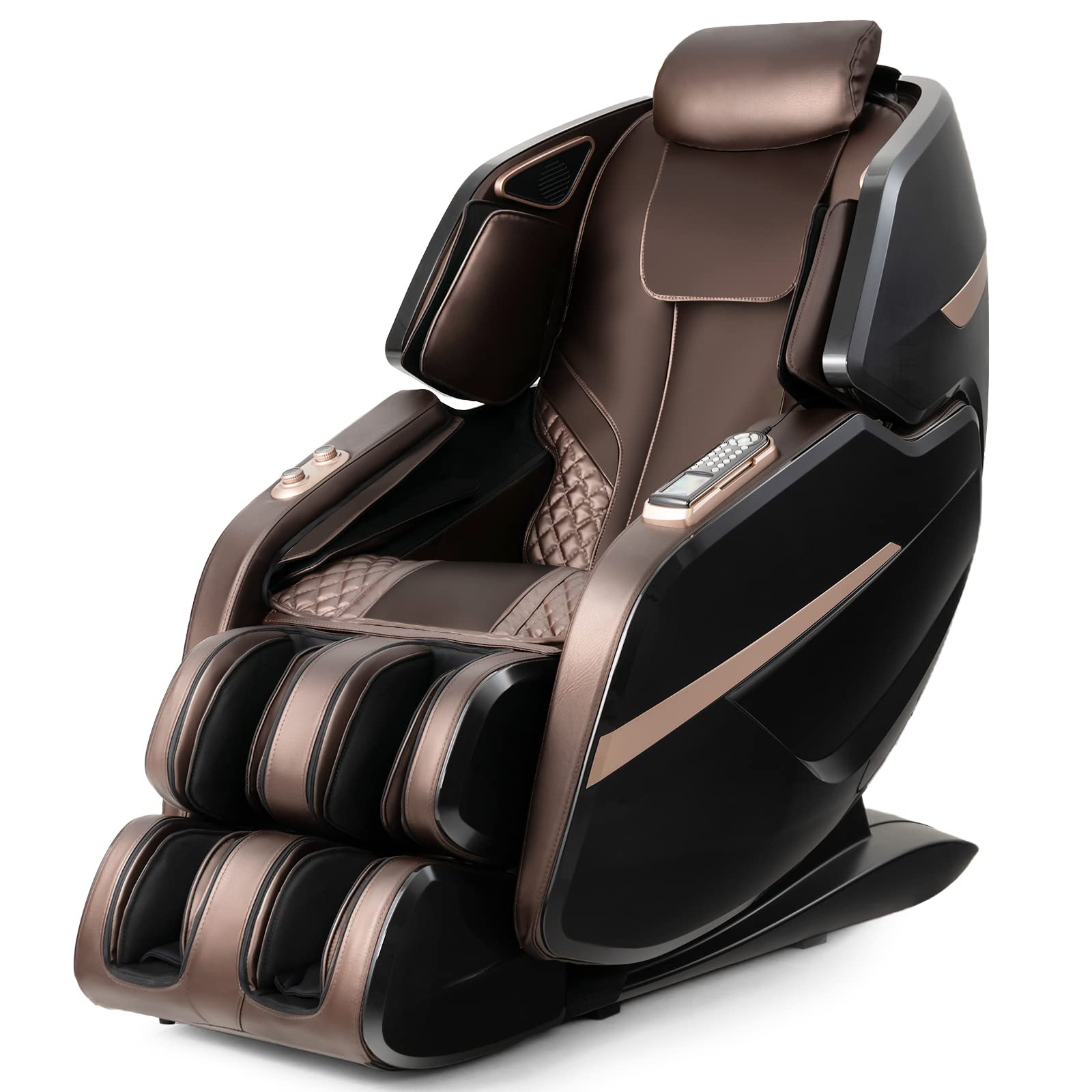 Giantex Massage Chair Full Body - 3D Massage Recliner with 55" Double SL Track, Zero Gravity Mode