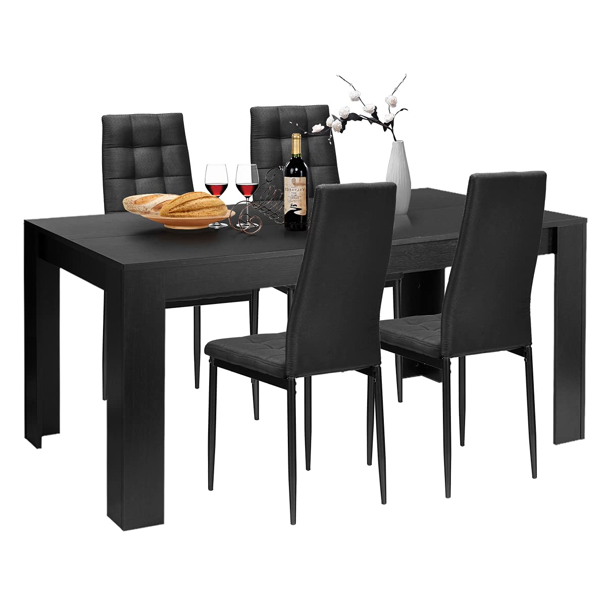 Giantex 5 Piece Dining Table Set