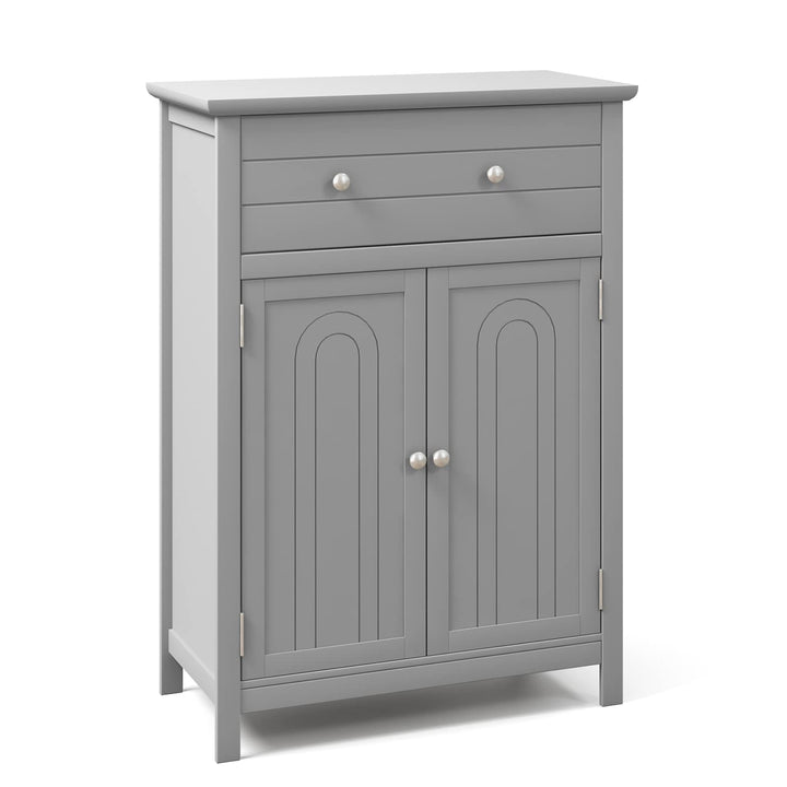 Giantex Bathroom Storage Cabinet with Drawer - Floor Cabinet with Doors, Adjustable Shelf