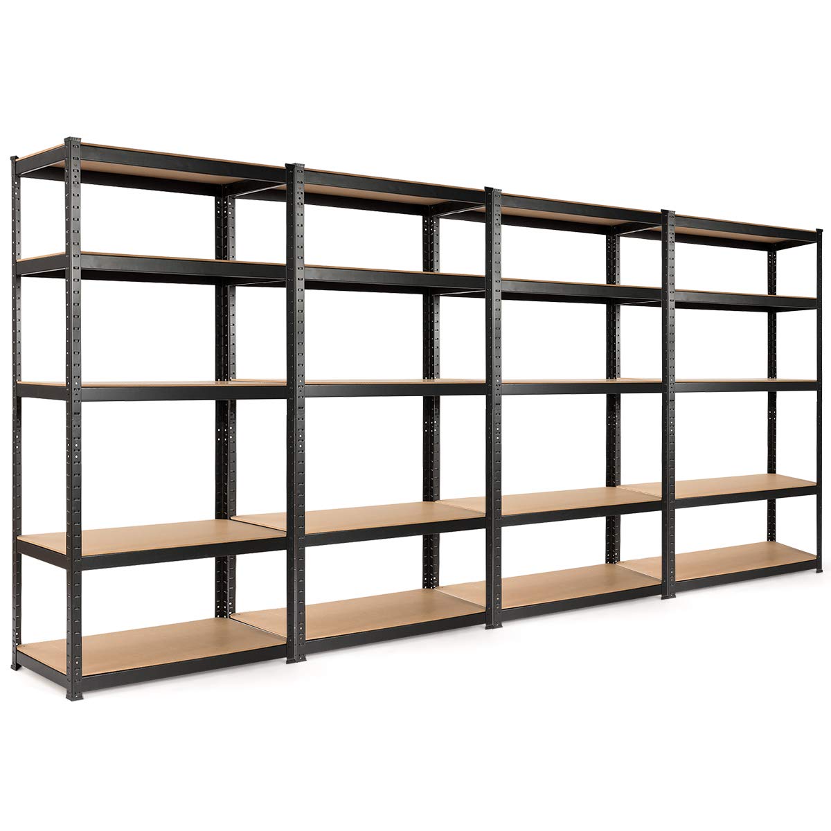 Storage Shelving Rack Utility Shelf 5-Tier | Heavy Duty 2750LBS Garage Shelves Shelving