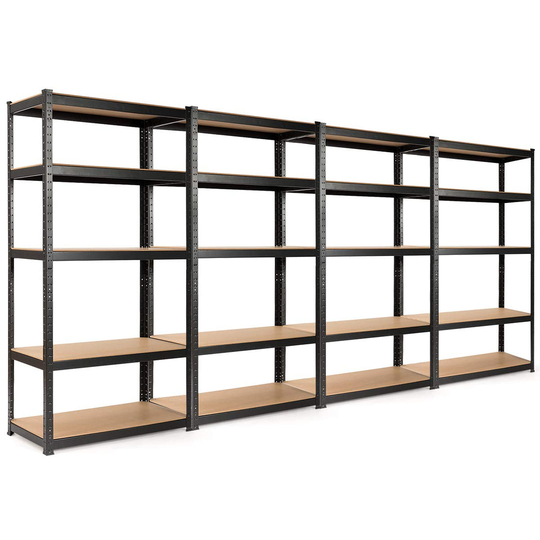 Storage Shelving Rack Utility Shelf 5-Tier | Heavy Duty 2750LBS Garage Shelves Shelving
