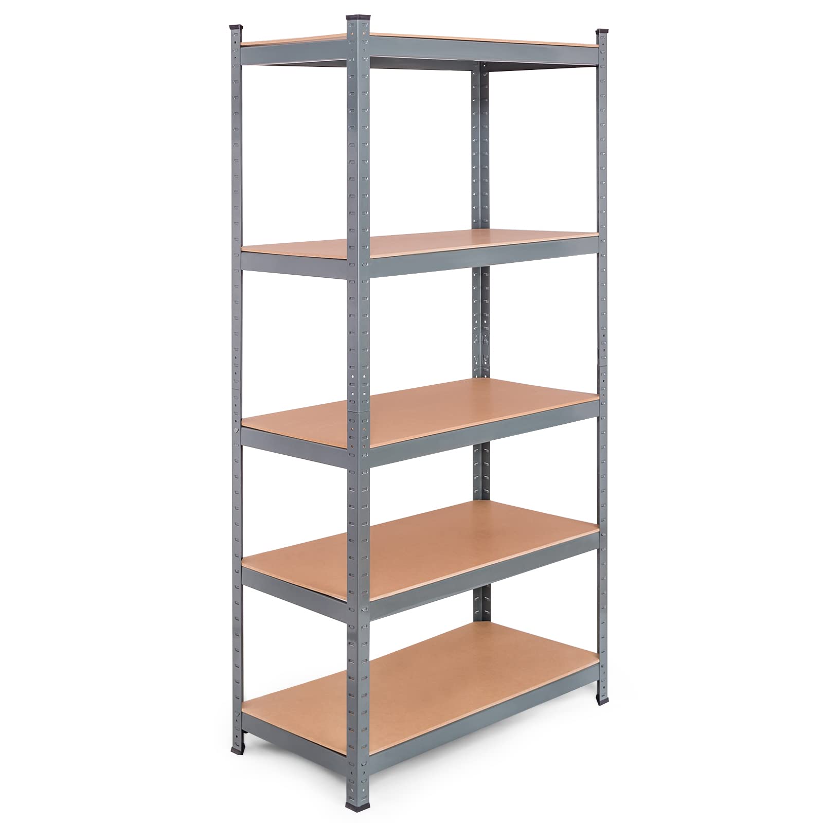 Storage Shelving Rack Utility Shelf 5-Tier | Heavy Duty 2750LBS Garage ...