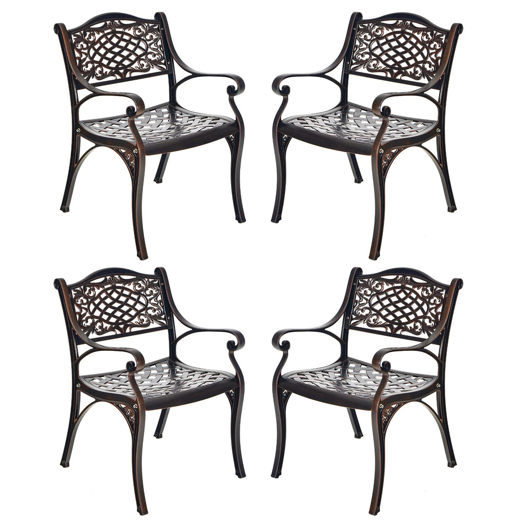 Giantex Patio Chairs, Outdoor Armchairs for Garden Deck Backyard Poolside