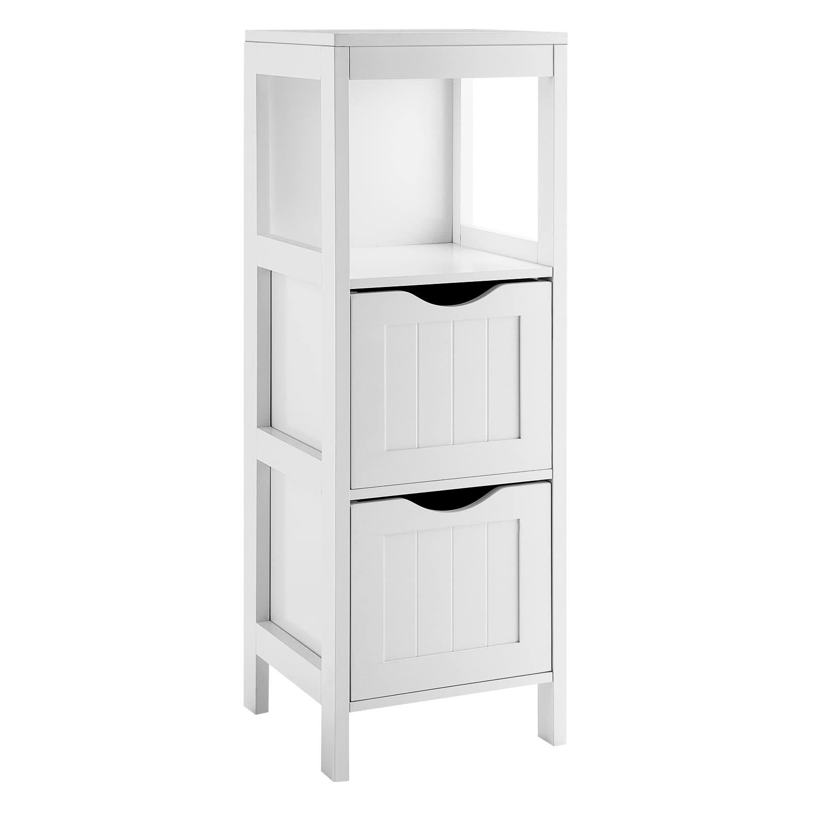 Bathroom Floor Cabinet with 2 Removable Drawers