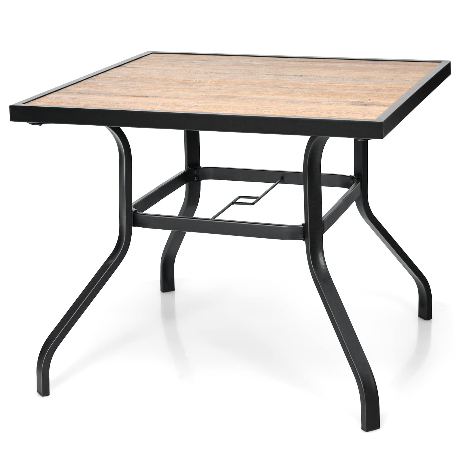 Patio Dining Table, Outdoor Square Bistro Table