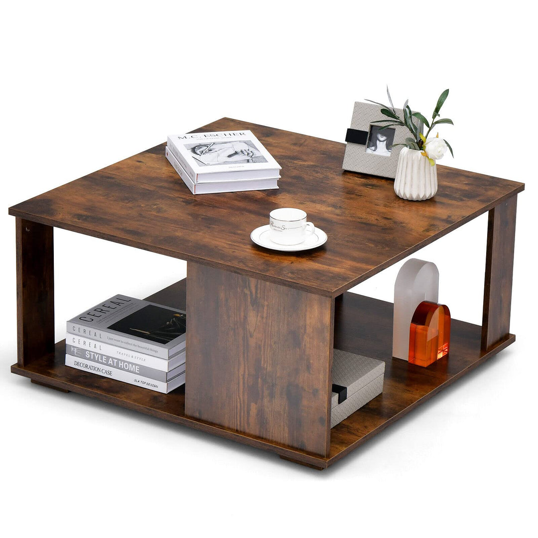 Giantex 32” Square Coffee Table
