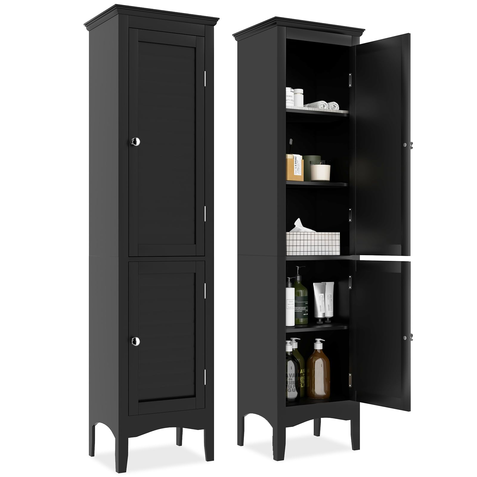Giantex Bathroom Tall Storage Cabinet