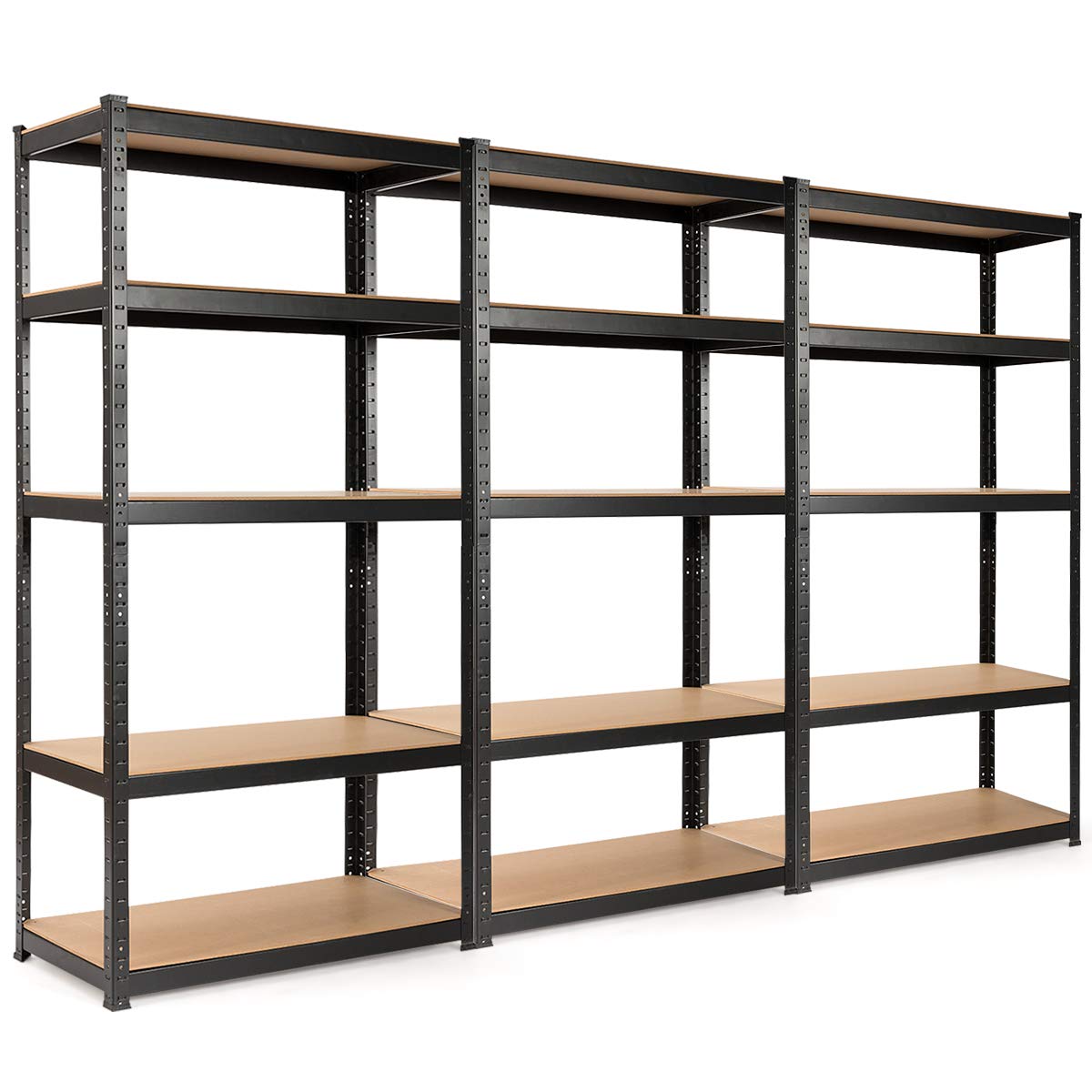 Storage Shelving Rack Utility Shelf 5-Tier | Heavy Duty 2750LBS Garage Shelves Shelving