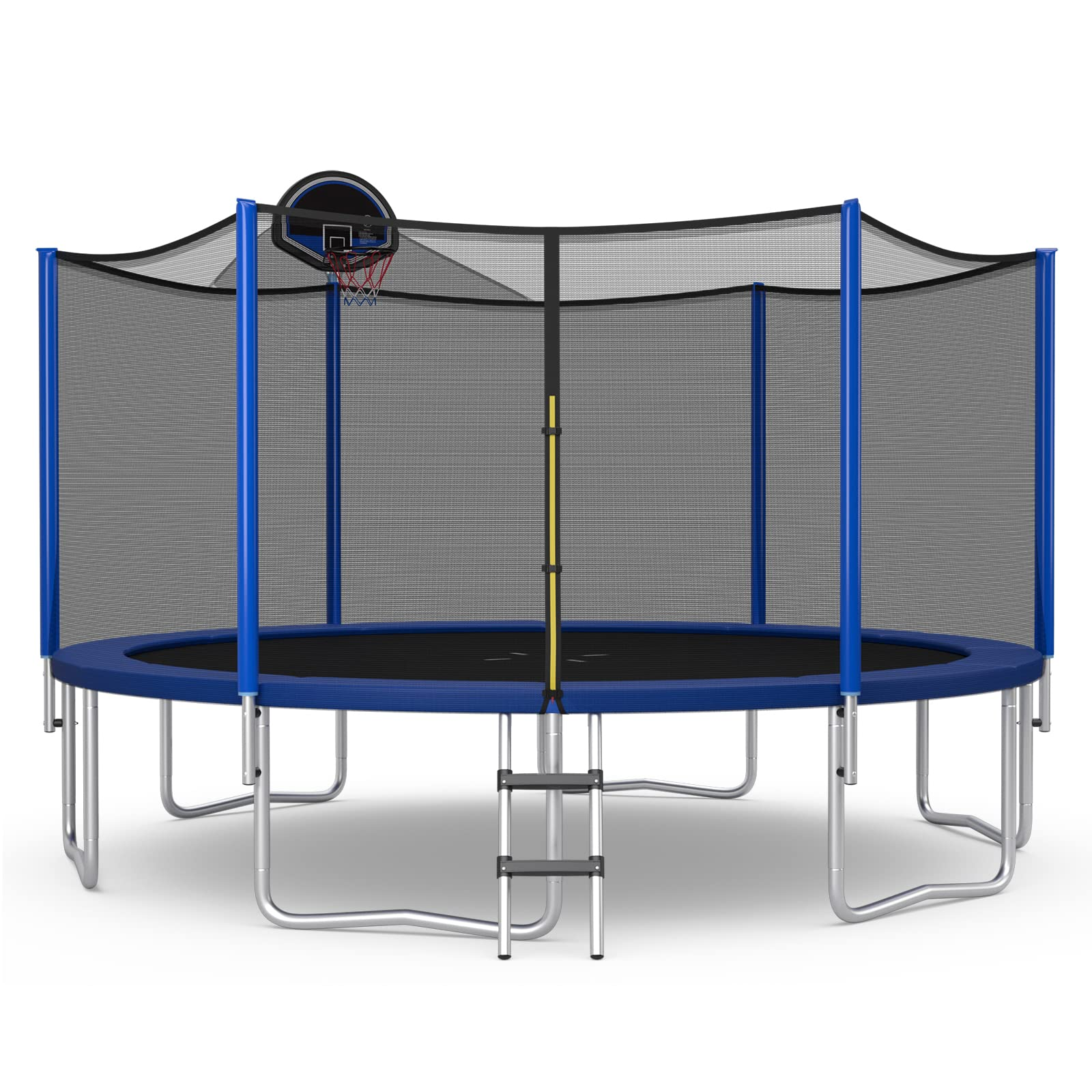 12/14/15/16FT Outdoor Recreational Trampoline for Adults Kids - Giantex