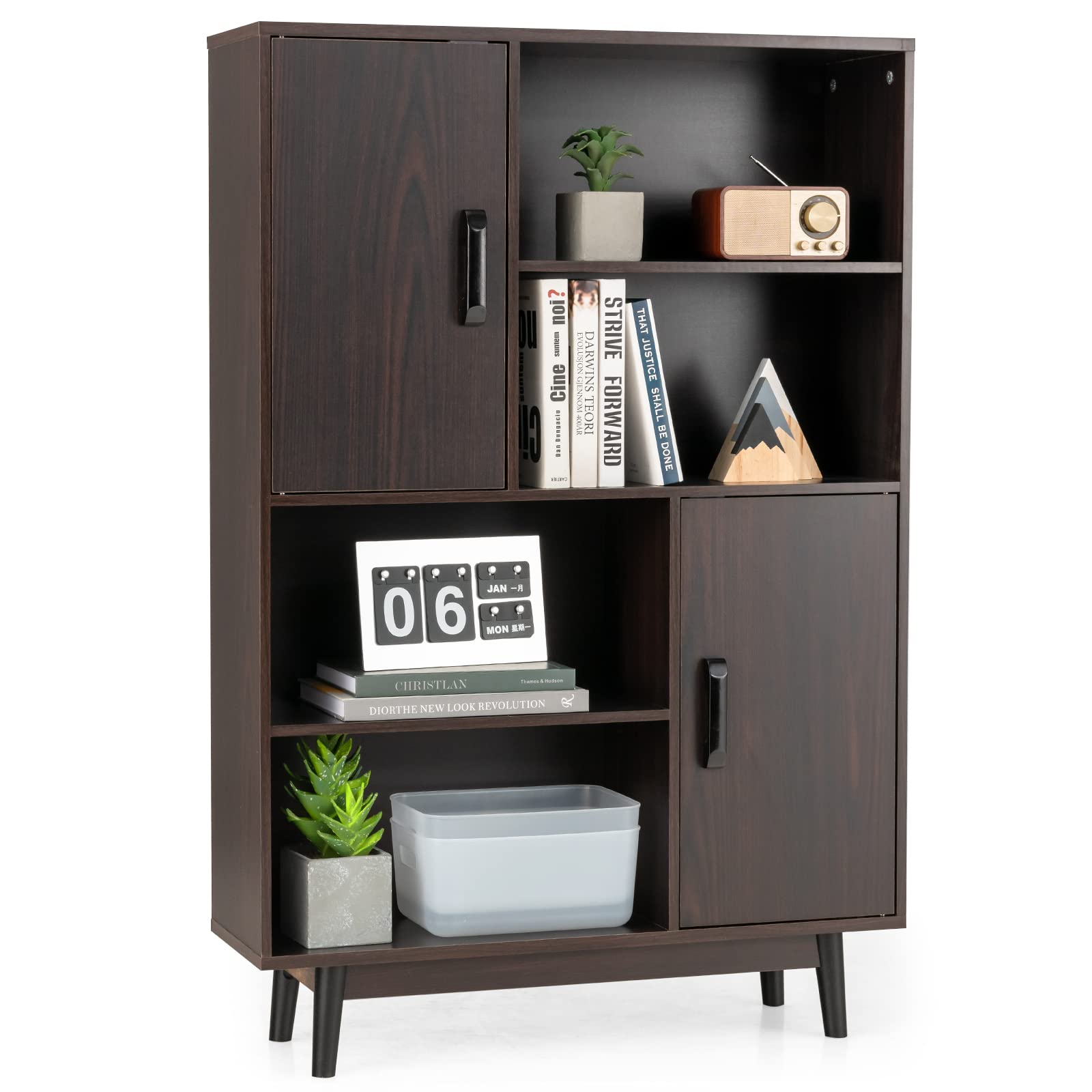 Storage Cabinet with Legs - Giantex