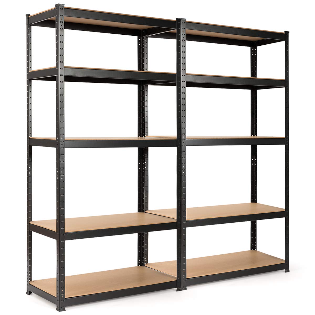 Storage Shelving Rack Utility Shelf 5-Tier | Heavy Duty 2750LBS Garage Shelves Shelving
