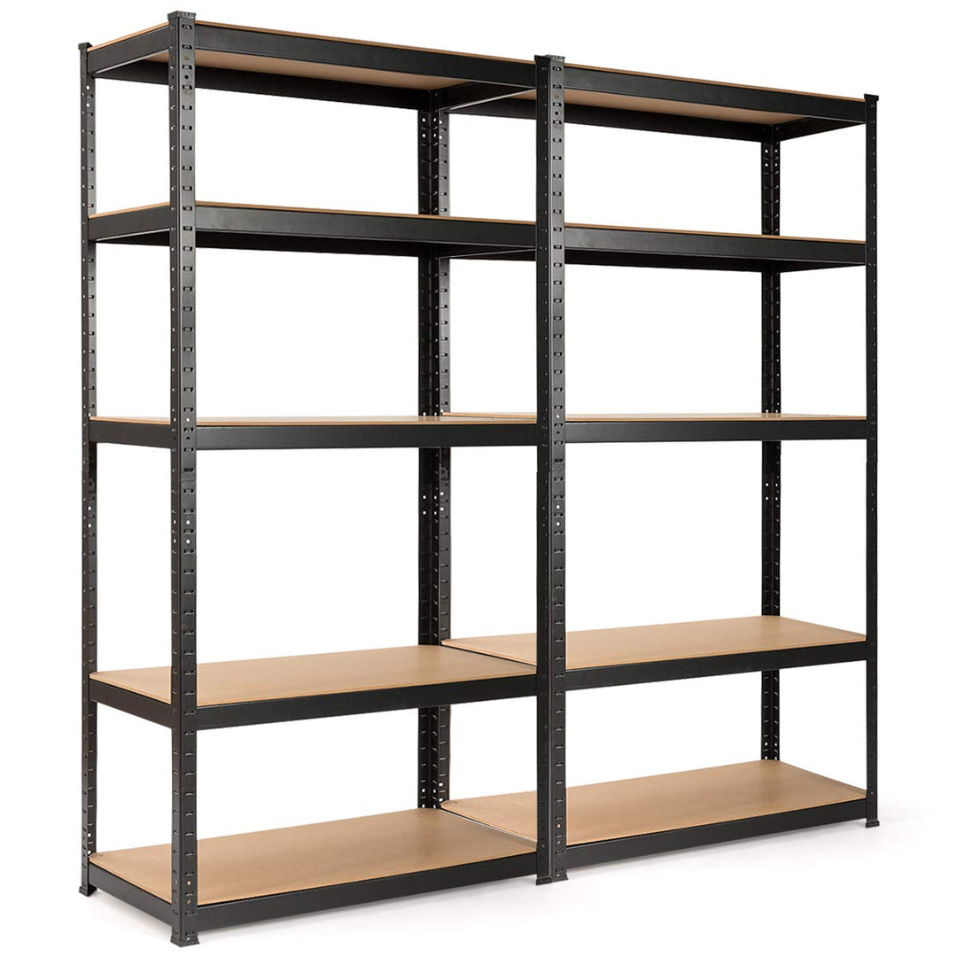 Storage Shelving Rack Utility Shelf 5-Tier | Heavy Duty 2750LBS Garage Shelves Shelving