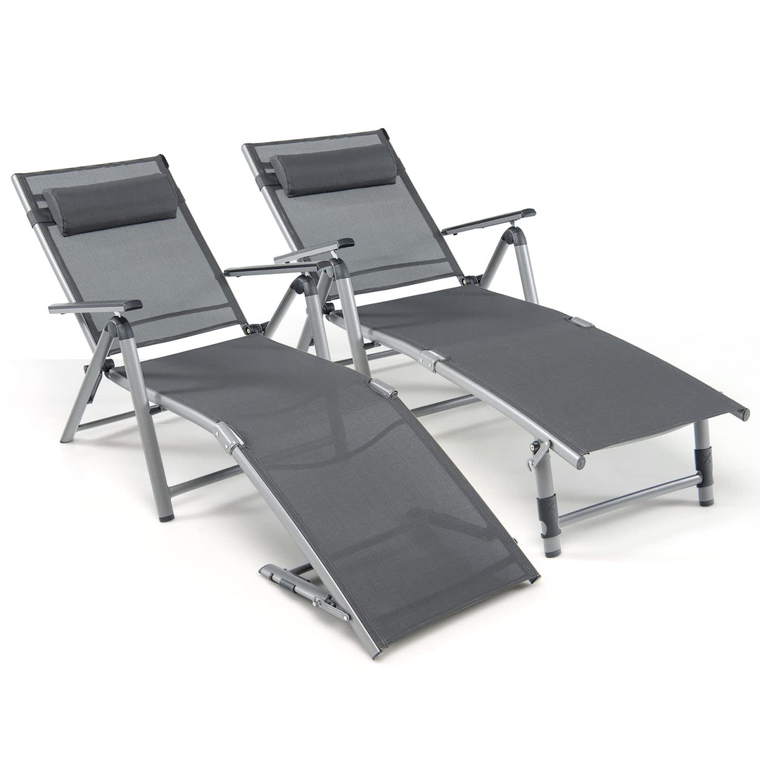 Giantex Outdoor Chaise Lounge Chair