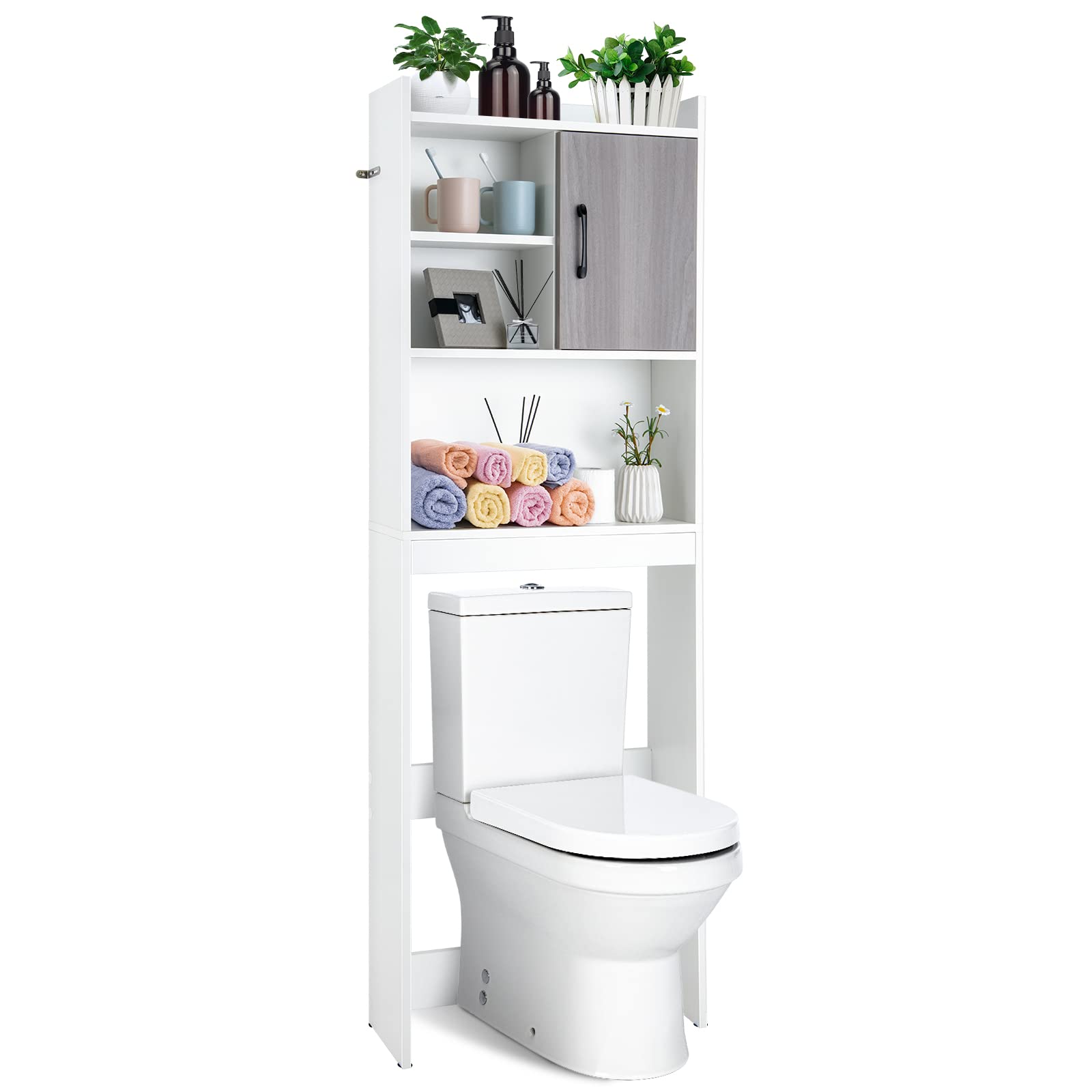 Giantex Over-The-Toilet Space-Saving Storage Cabinet