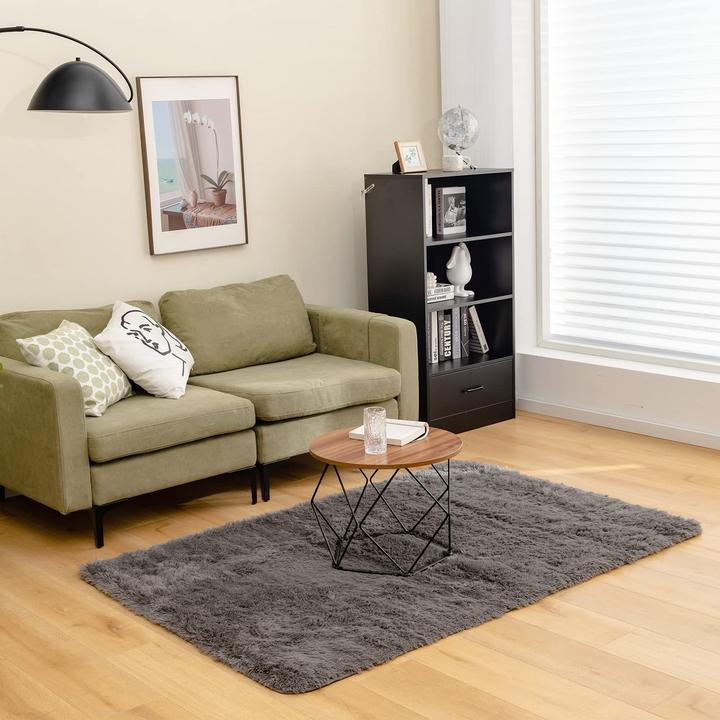 Giantex Shag Area Rug, Anti-Skid Fluffy Rugs