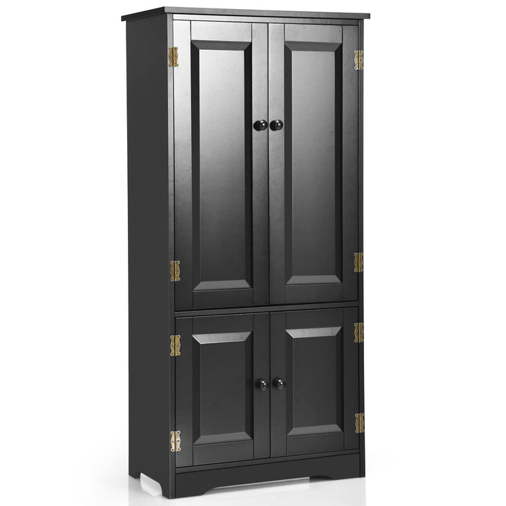 Kitchen Pantry Storage Cabinet, Wood Cupboard Organizer