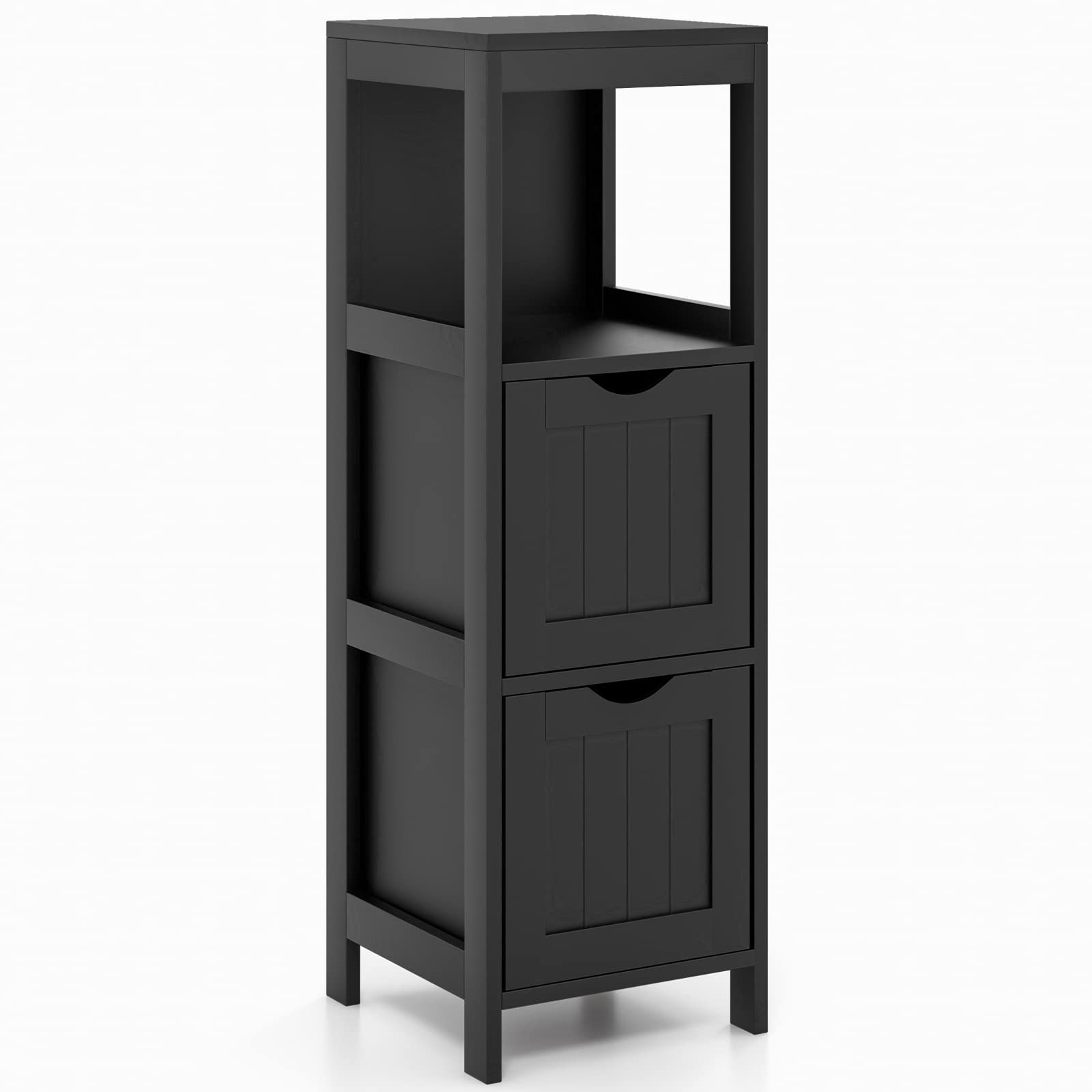 Giantex Slim Bathroom Storage Cabinet - Freestanding Storage Cabinet