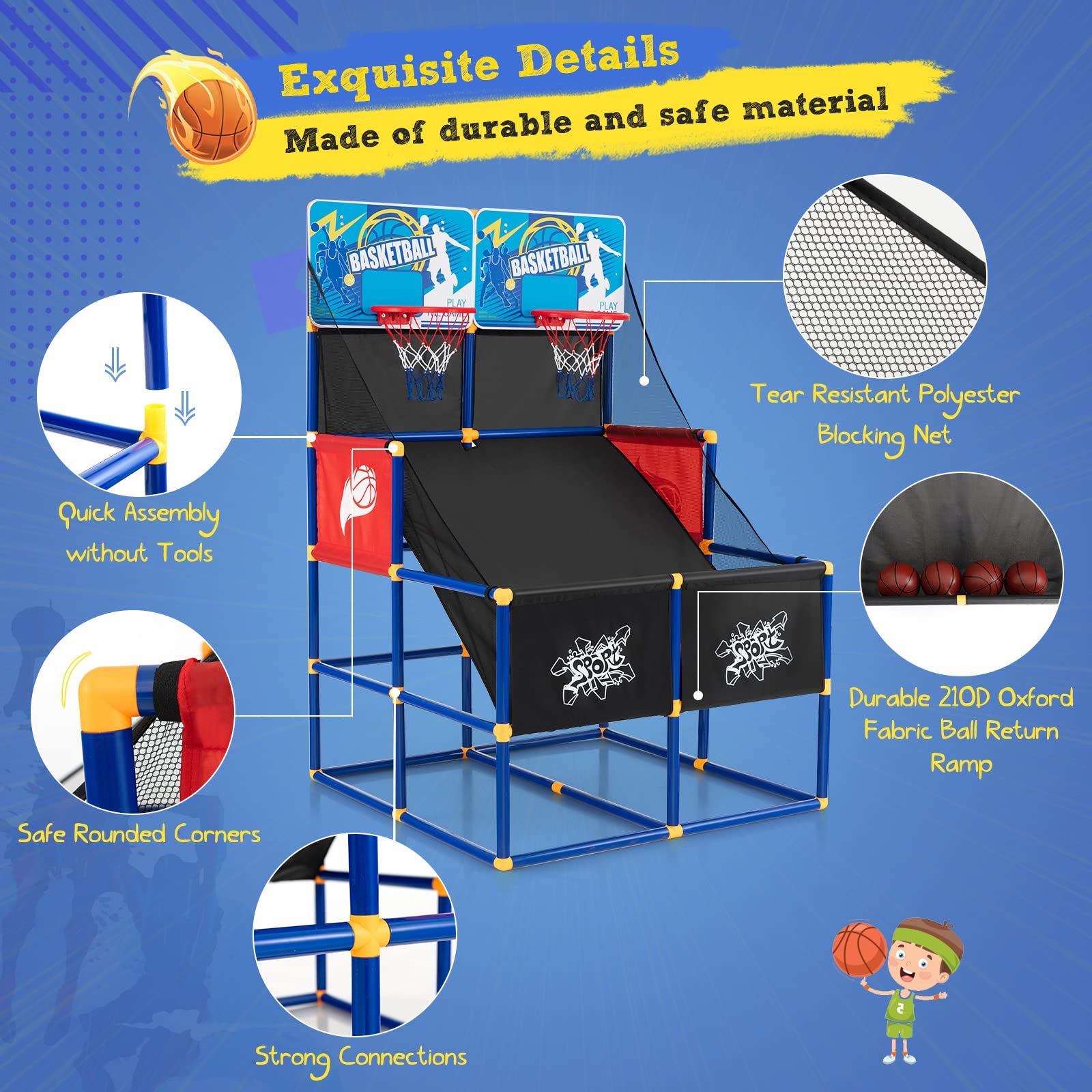 Giantex Arcade Basketball Hoop