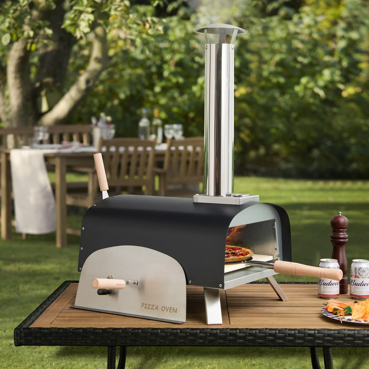 Giantex Pizza Oven, Outdoor Wood Fired Pizza Oven