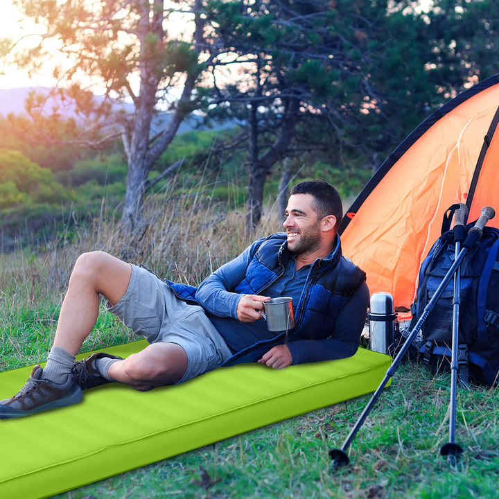 Lightweight Compact Air Mattress w/Carry Bag