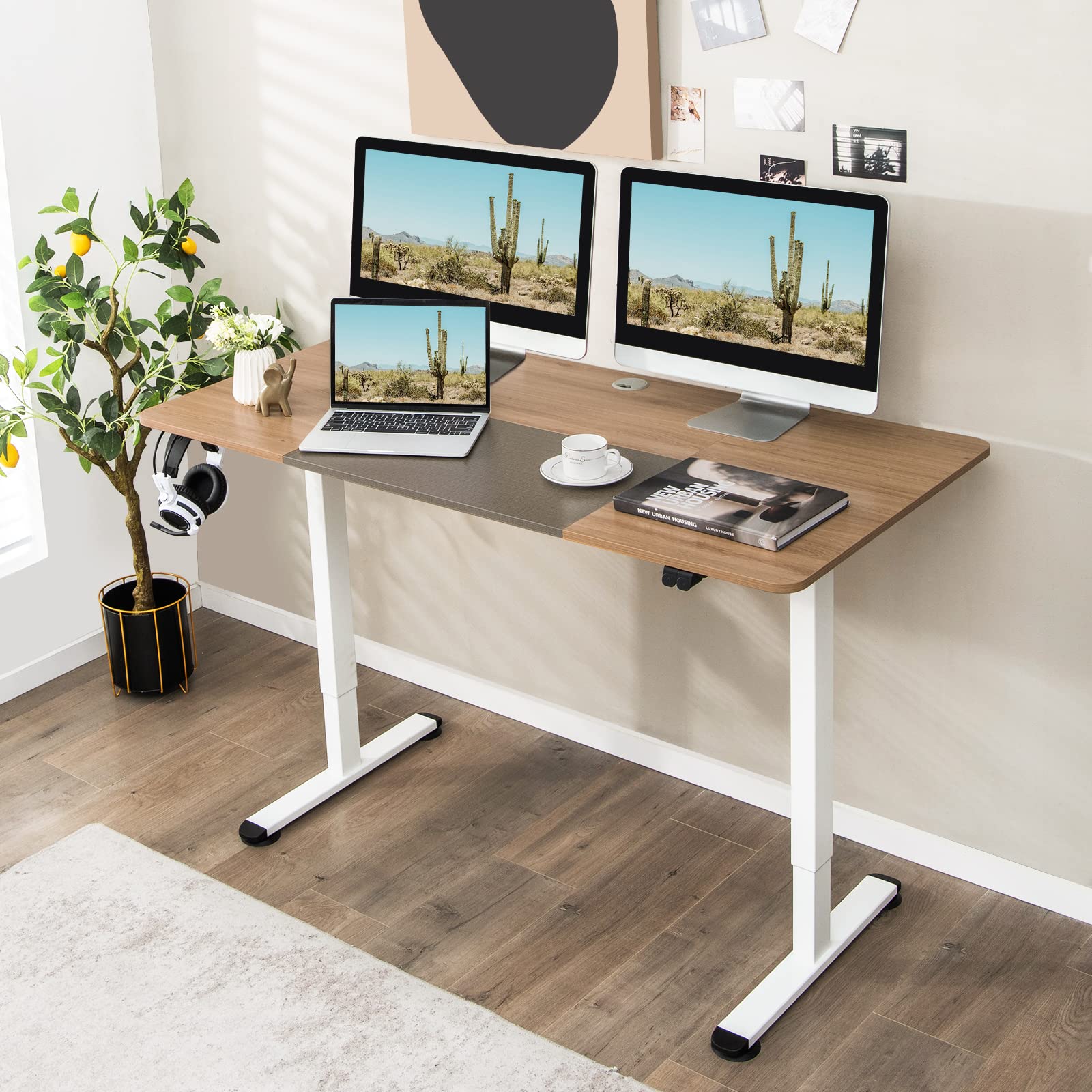 Giantex Electric Height Adjustable Standing Desk