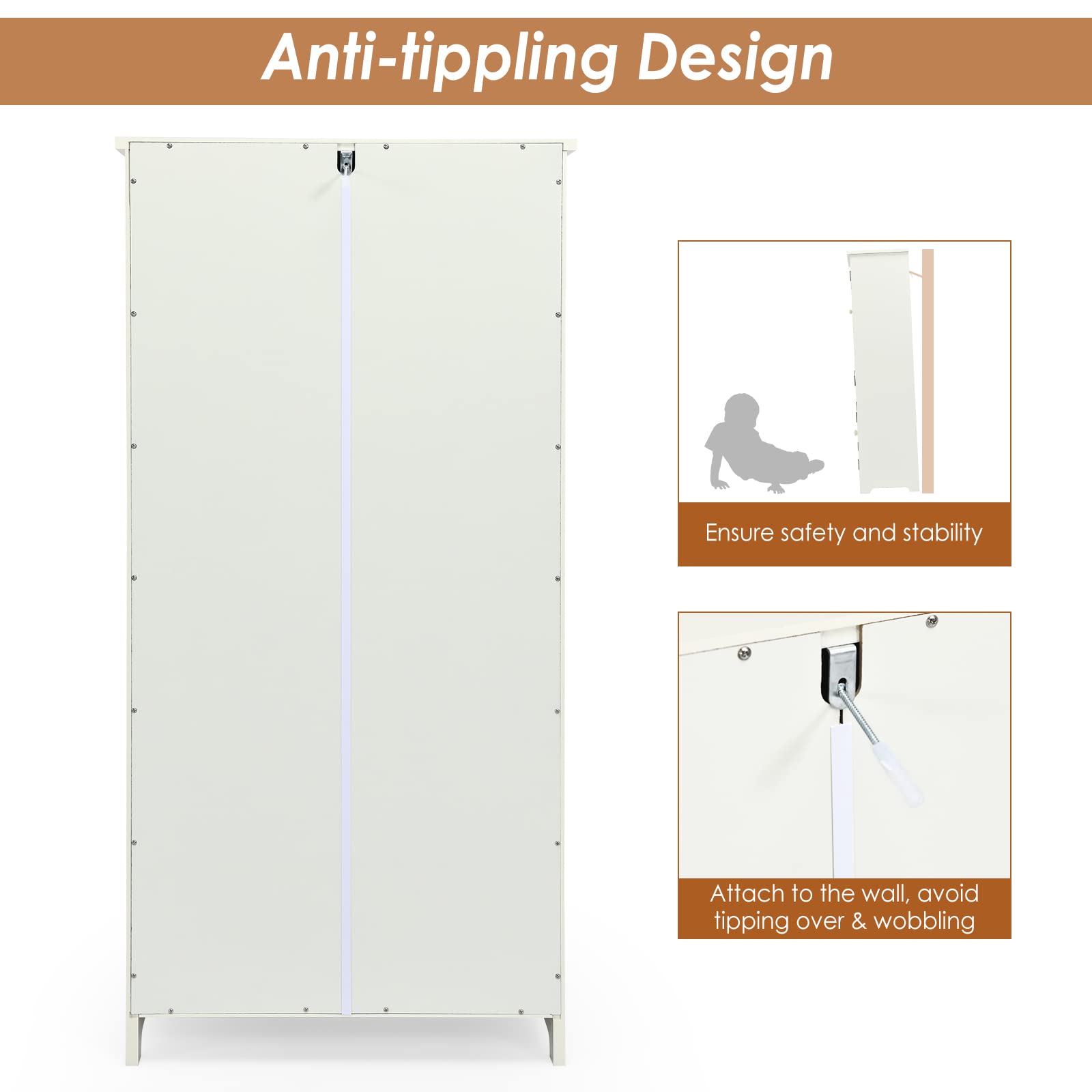 Kitchen Pantry Storage Cabinet, Wood Cupboard Organizer