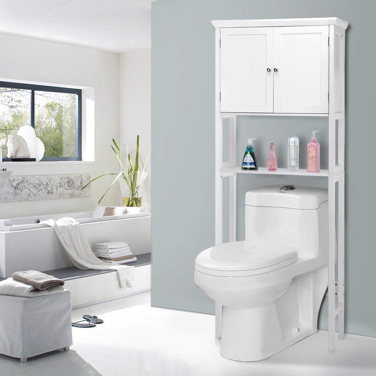 Giantex Over-The-Toilet Storage Space Saver