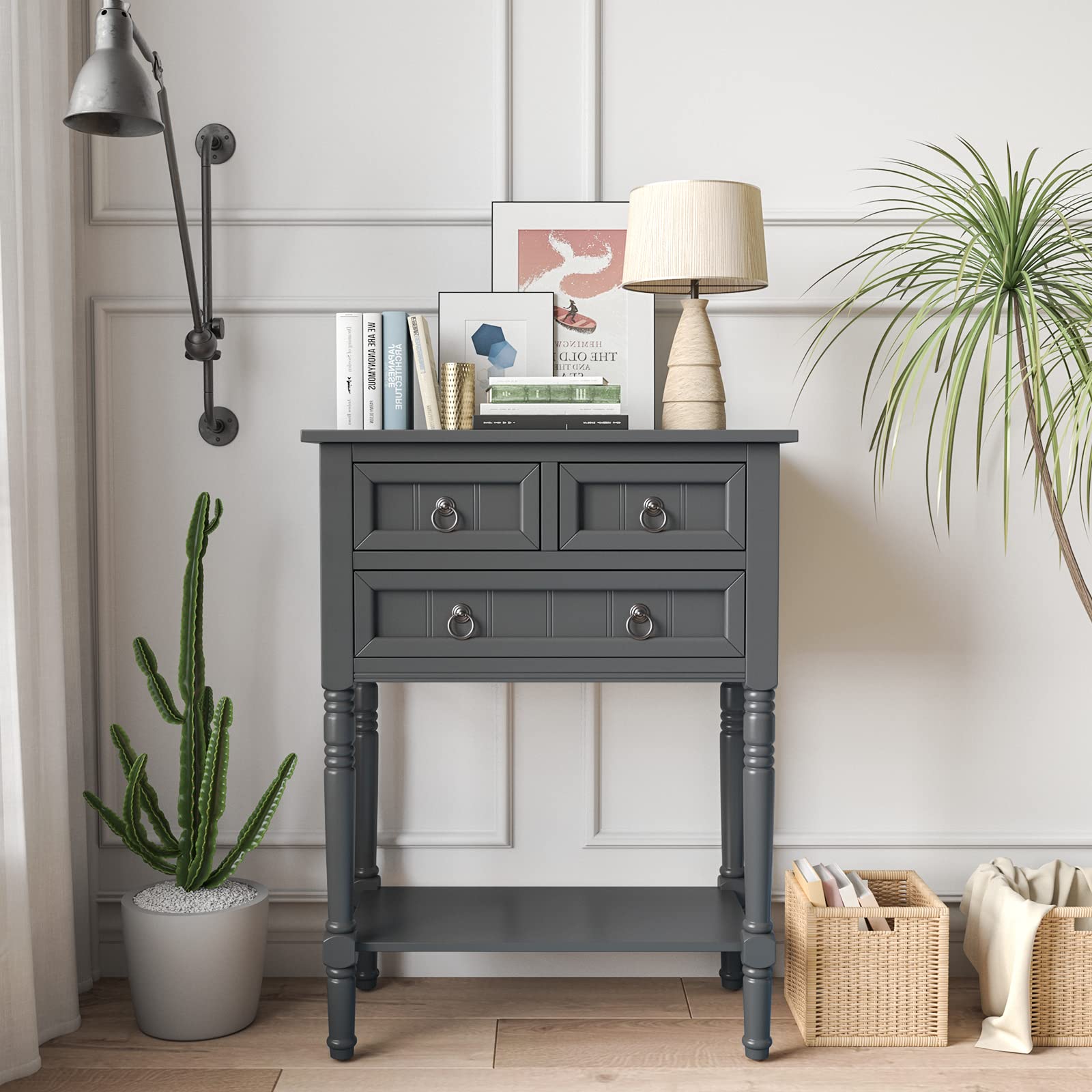 Giantex Console Table with Drawers