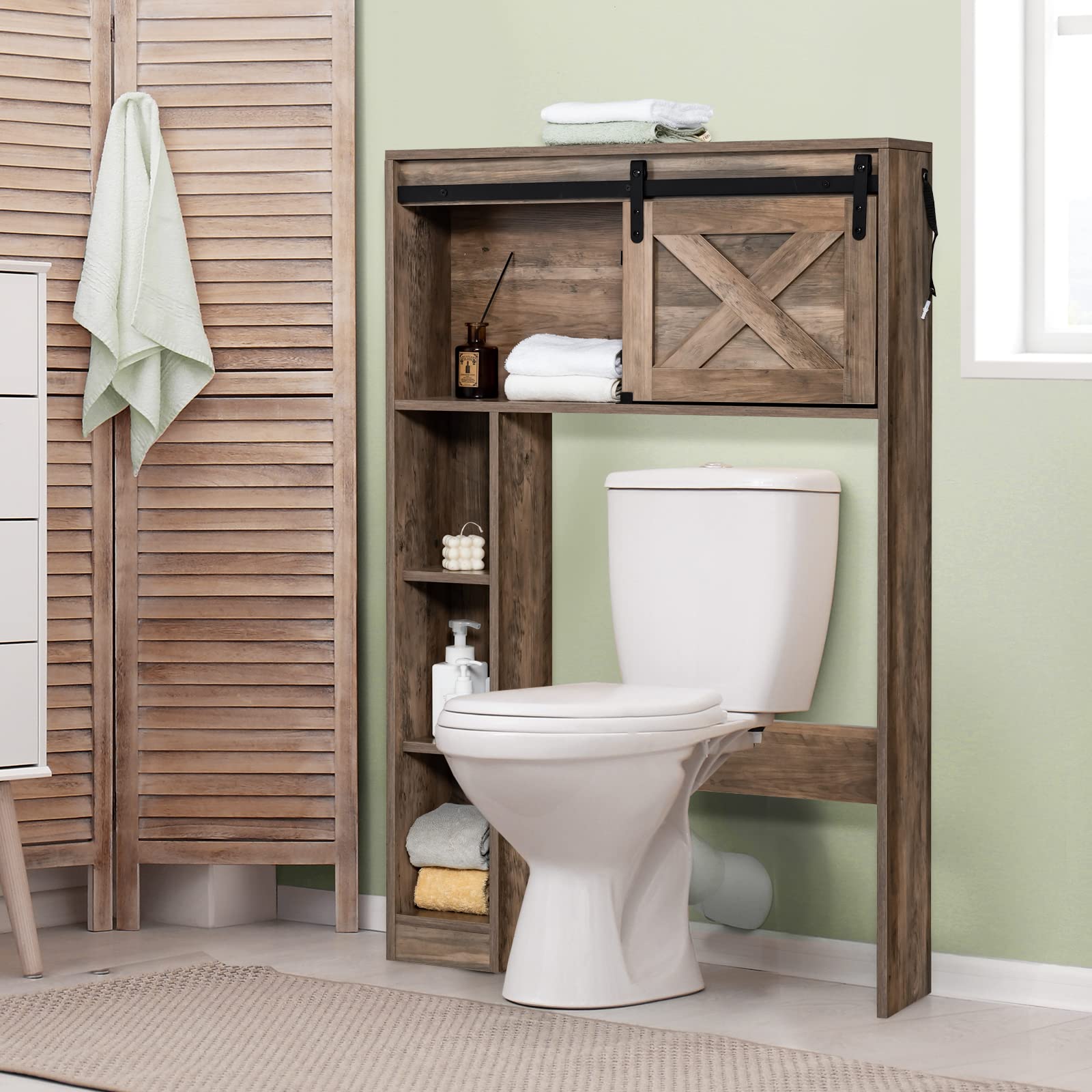 Over The Toilet Storage Cabinet - Giantex