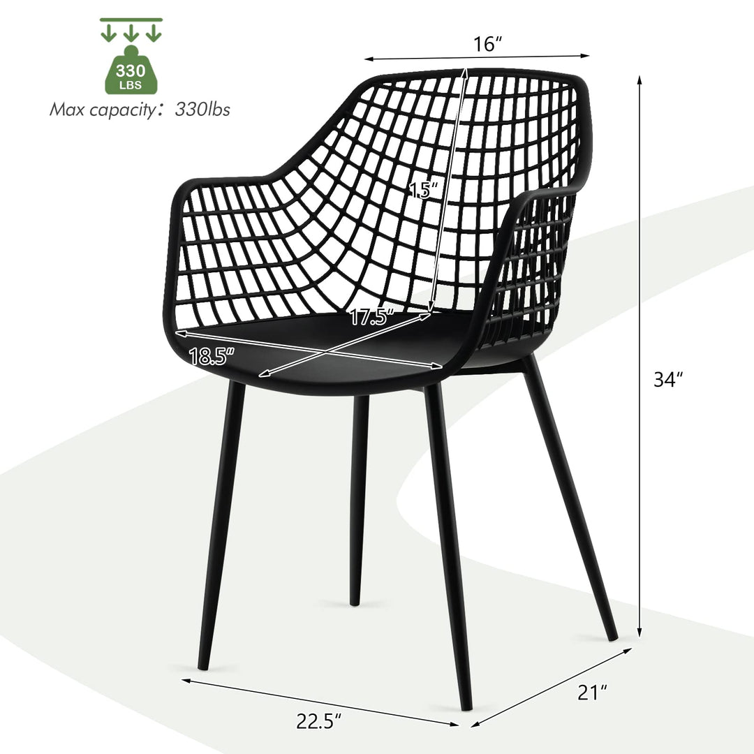 Giantex Modern Dining Chairs Set