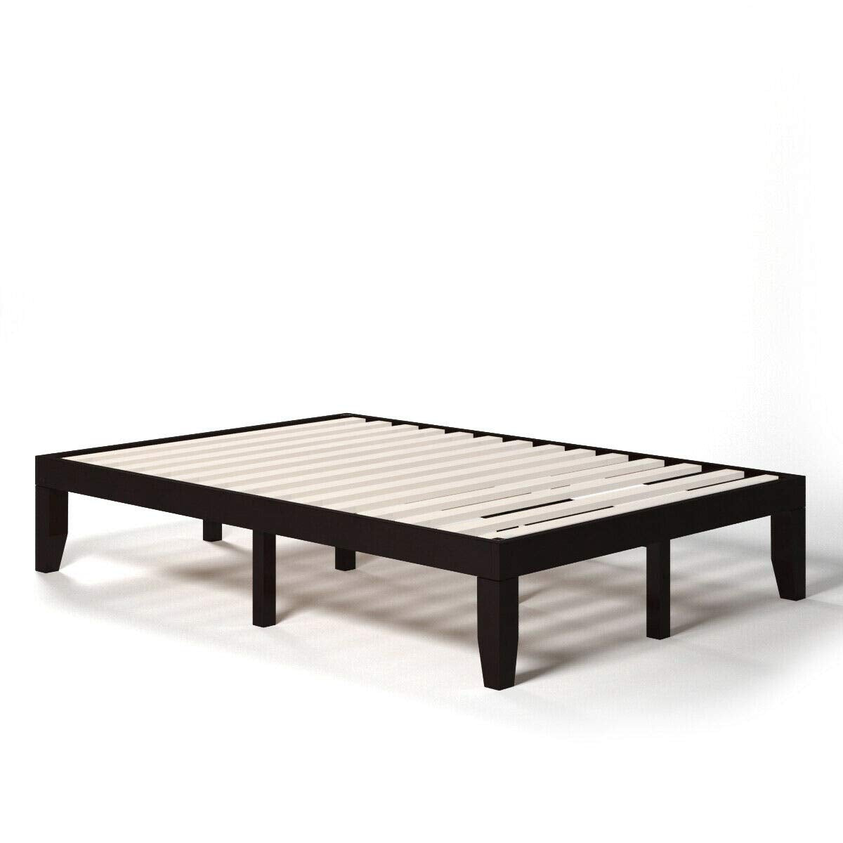 Solid Wood Platform Bed Frame - Giantex
