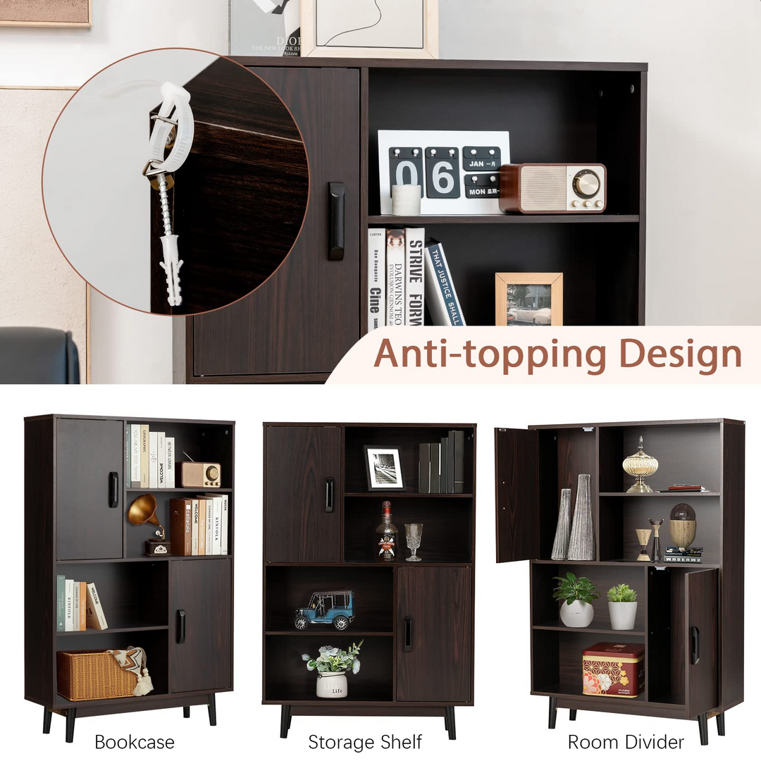Storage Cabinet with Legs - Giantex