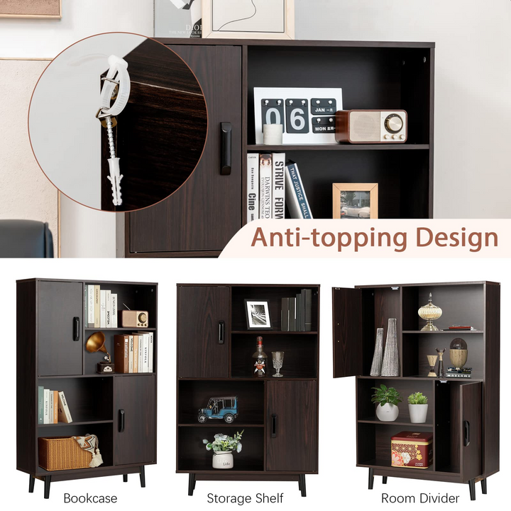 Storage Cabinet with Legs - Giantex